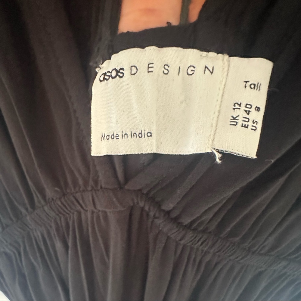 ASOS DESIGN Tall flutter sleeve maxi beach dress - Picture 6 of 7
